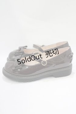 画像2: DearMyLove / リボンパンプス 23.0cm ブラウン H-25-11-22-1078-EL-SH-NS-ZH