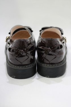 画像3: DearMyLove / リボンパンプス 23.0cm ブラウン H-25-11-22-1078-EL-SH-NS-ZH