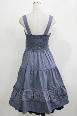 画像3: axes femme / 編上ティアードジャンドレ Free ネイビー H-25-11-22-1007-AX-OP-NS-ZH