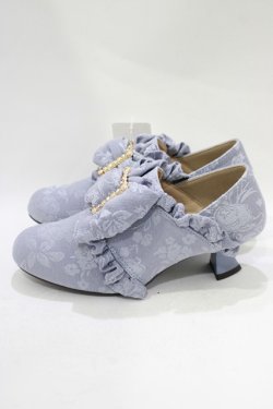 画像2: axes femme kawaii / ロココシューズ M(23.5cm) ブルー H-25-11-22-1080-AX-SH-NS-ZH
