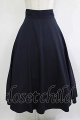 an another angelus / ローズ金具ベルト付きフレアースカート Free Navy H-25-11-22-1009-CA-SK-NS-ZH