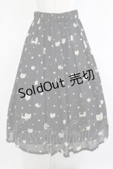 yukiemon / コーラスネコスカート M ブラック H-25-11-22-1010-LO-SK-NS-ZH