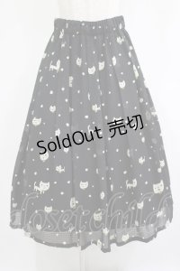 yukiemon / コーラスネコスカート M ブラック H-25-11-22-1010-LO-SK-NS-ZH