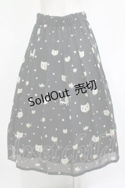 画像3: yukiemon / コーラスネコスカート M ブラック H-25-11-22-1010-LO-SK-NS-ZH