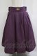 画像1: metamorphose / 【プラスサイズ】袴風タックロングスカート プラスサイズ 紫 H-25-11-22-1012-ME-SK-NS-ZH (1)