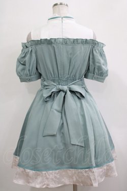 画像3: Amavel / 茶器と茉莉花のチャイナワンピース Free グリーン H-25-11-22-1013-CA-OP-NS-ZH