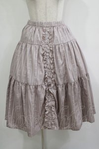 m petit by misako / MSKストライプRVSK L ピンク H-25-11-22-1014-LO-SK-NS-ZH