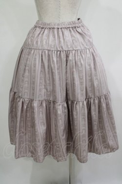 画像3: m petit by misako / MSKストライプRVSK L ピンク H-25-11-22-1014-LO-SK-NS-ZH