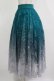 画像2: axes femme / グラデレースサーキュラースカート Free Bグリーン H-25-11-22-1016-AX-SK-NS-ZH (2)