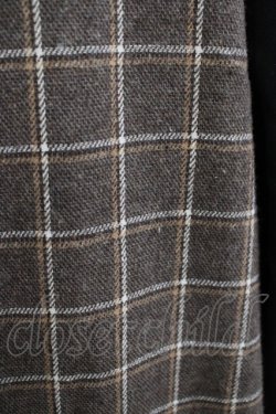 画像4: axes femme / チェック切替ブルゾン Free ブラウン H-25-11-22-1019-AX-JA-NS-ZH