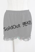 m petit by misako / AMドロワーズスソレース L~LL ブラック H-25-11-22-1021-LO-PA-NS-ZH