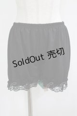 m petit by misako / AMドロワーズスソレース L~LL ブラック H-25-11-22-1021-LO-PA-NS-ZH