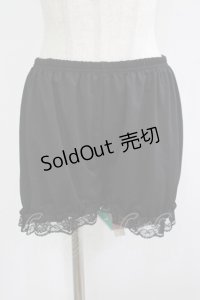 m petit by misako / AMドロワーズスソレース L~LL ブラック H-25-11-22-1021-LO-PA-NS-ZH