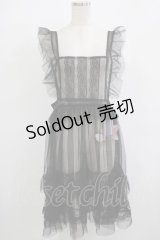 virally / 星名桜子 hsチュールエプロンジャンスカ LL ブラック H-25-11-22-1024-PU-OP-NS-ZH