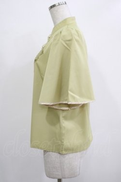 画像2: Amavel / Jasmine Chinoiseマオカラーブラウス Free グリーン H-25-11-22-1025-CA-BL-NS-ZH