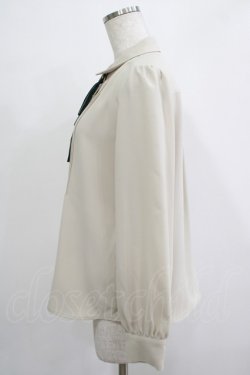 画像2: an another angelus / 多重リボンタイ付きブラウス Free L/BEIGE H-25-11-22-1026-CA-BL-NS-ZH
