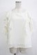 画像1: F&A / ラッフルフリル5分袖ブラウス Free OFFWHITE H-25-11-22-1027-LO-BL-NS-ZH (1)