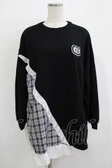 FLC / ぬた。/スウェット LL ブラック H-25-11-22-1029-LO-TO-NS-ZH