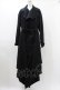 画像1: alice auaa / ダブルボタンドレープコート 1（メンズサイズ） ブラック H-25-11-23-005-AA-CO-KB-ZH (1)
