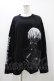 画像1: QOOZA / 東京喰種×QOOZA金木研 ダメージスウェット  ブラック H-25-11-23-032-0-TO-KB-ZH (1)