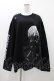 画像1: QOOZA / 東京喰種×QOOZA金木研 ダメージスウェット  ブラック H-25-11-23-036-0-TO-KB-ZH (1)