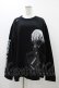 画像1: QOOZA / 東京喰種×QOOZA金木研 ダメージスウェット  ブラック H-25-11-23-037-0-TO-KB-ZH (1)
