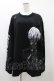 画像1: QOOZA / 東京喰種×QOOZA金木研 ダメージスウェット  ブラック H-25-11-23-039-0-TO-KB-ZH (1)