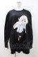画像1: QOOZA / 東京喰種×QOOZA鈴屋什造 L/S TEE  ブラック H-25-11-23-044-0-TO-KB-ZH (1)