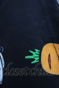 画像3: NieR Clothing / 総柄ZIPパーカー  ブラック H-25-11-23-047-PU-TO-KB-ZH