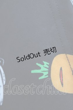 画像3: NieR Clothing / 総柄ZIPパーカー  ブラック H-25-11-23-047-PU-TO-KB-ZH