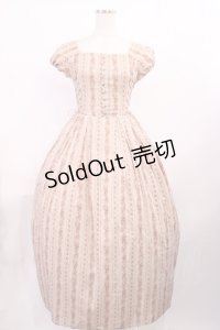 Victorian maiden / ラダーブーケロングワンピース Free ピンク H-25-11-23-1001-CL-OP-NS-ZH