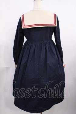 画像2: To Alice / セーラーワンピース S ネイビー H-25-11-23-1003-LO-OP-NS-ZH