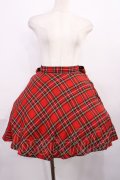 BABY,THE STARS SHINE BRIGHT / タータンチェックスカート Free レッド H-25-11-23-1004-BA-SK-NS-ZH