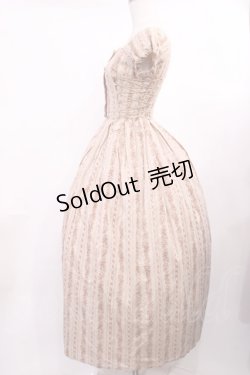 画像2: Victorian maiden / ラダーブーケロングワンピース Free ピンク H-25-11-23-1001-CL-OP-NS-ZH
