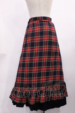 画像2: BABY,THE STARS SHINE BRIGHT / タータンチェックスカート Free ネイビー H-25-11-23-1006-BA-SK-NS-ZH