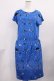 画像1: Franche Lippee / 海の宝石ワンピース M ブルー H-25-11-23-1013-LO-OP-NS-ZH (1)