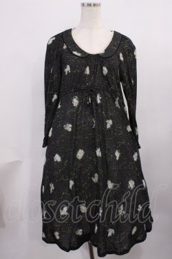 画像1: Franche Lippee / ホロスコープワンピース M ブラック H-25-11-23-1014-LO-OP-NS-ZH