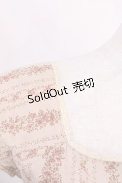 画像4: Victorian maiden / ラダーブーケロングワンピース Free ピンク H-25-11-23-1001-CL-OP-NS-ZH