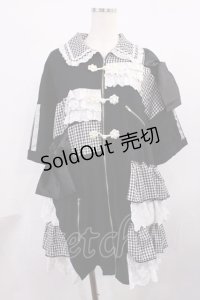 Jamie エーエヌケー / チャイナリメイクパーカー M ブラック H-25-11-23-1018-LO-TO-NS-ZH