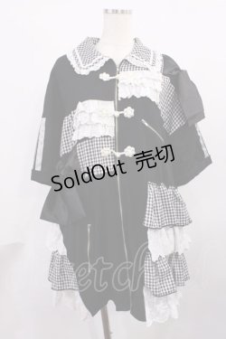 画像1: Jamie エーエヌケー / チャイナリメイクパーカー M ブラック H-25-11-23-1018-LO-TO-NS-ZH