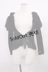 Juliette et Justine / Mme Louis Leveque Bolero サイズ2 ブラック H-25-11-23-1020-CL-TO-NS-ZH