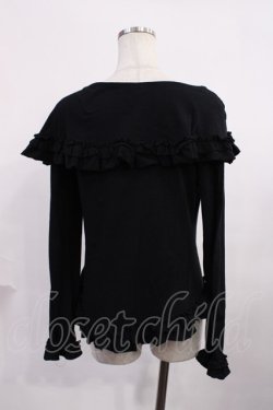 画像2: Juliette et Justine / Un Souvenir de Rose Cutsew Free ブラック H-25-11-23-1021-CL-TO-NS-ZH