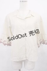 Fi.n.t / チェリーカットワーク開衿ブラウス Free IVORY H-25-11-23-1022-CA-BL-NS-ZH