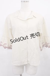 Fi.n.t / チェリーカットワーク開衿ブラウス Free IVORY H-25-11-23-1022-CA-BL-NS-ZH