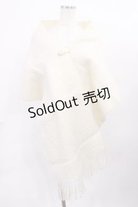 Franche Lippee / ブローチ付きストール  オフ H-25-11-23-1029-LO-ZA-NS-ZH