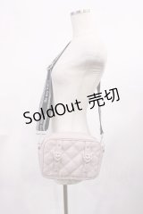 Ank Rouge / ロゴプリントショルダーBag  ピンク H-25-11-23-1031-CA-BG-NS-ZH