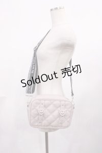 Ank Rouge / ロゴプリントショルダーBag  ピンク H-25-11-23-1031-CA-BG-NS-ZH