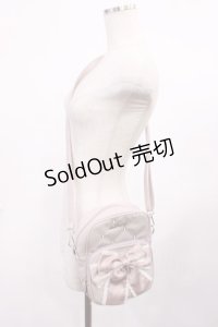 Ank Rouge / リボンショルダーBag  ピンク H-25-11-23-1032-CA-BG-NS-ZH