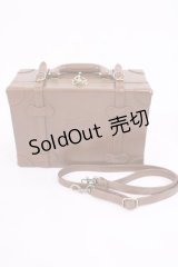 Fi.n.t / ベルト使いトランクバッグ  Brown H-25-11-23-1033-CA-BG-NS-ZH