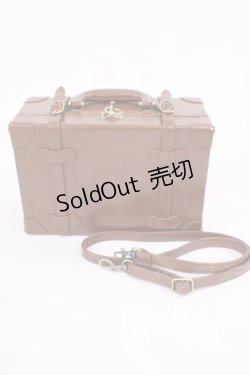 画像1: Fi.n.t / ベルト使いトランクバッグ  Brown H-25-11-23-1033-CA-BG-NS-ZH